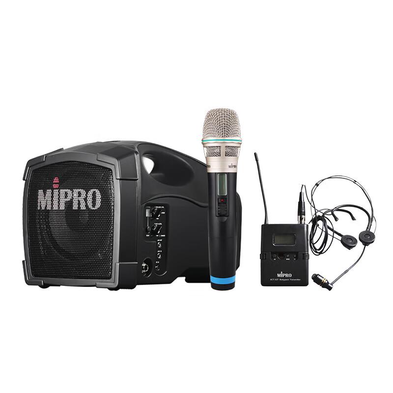 

MIPRO MA-101B Portable Wireless Amplifier Speaker Set CN plug (adapter included)