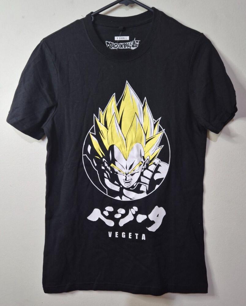 

Dragon Ball Super Vegeta Character TShirt Tee Size XS BNWT Unisex T-Shirt XXXXL