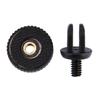 PULUZ 1/4 Inch Screw Tripod Mount Adapter for GoPro, Insta360, DJI and Other Action Cameras 5mm Diameter Screw Hole, 3.3cm Diameter