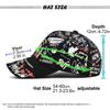 Berretti Snapback da Baseball Unisex con Stampa di Lettere Primavera e Autunno Cappelli Casual Regolabili da Esterno Cappello Parasole