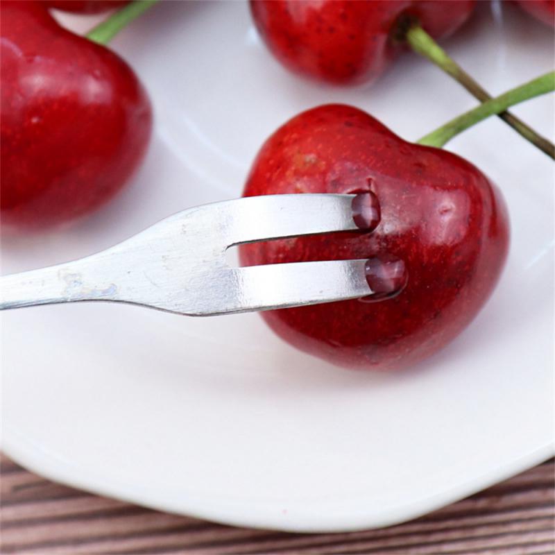 Cherry Core Seed Remover Kitchen Accessories Olives Go Nuclear Device Cherry Pitter Free Give Plastic Fruits Gadgets Tools