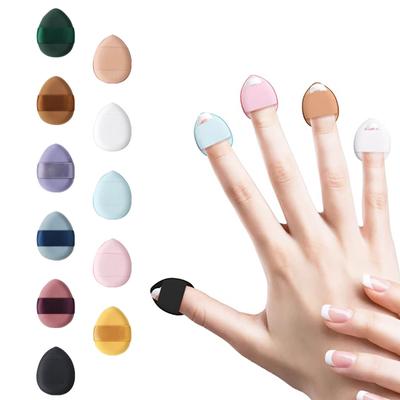  Méret Finger Puff Smink Szivacs Korrektor Alapozó Részletek Puff Cosmetic Cushion Puff Smink eszköz