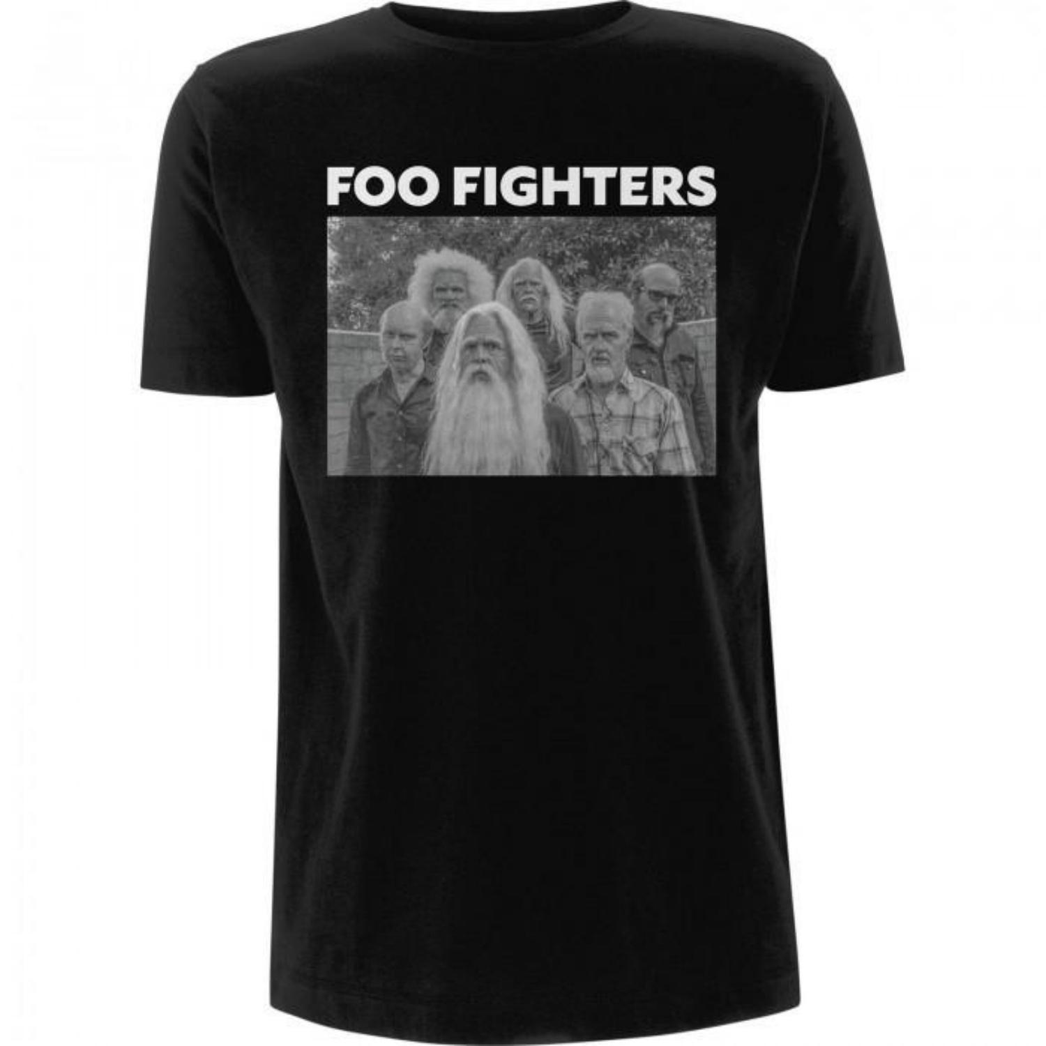 Foo Fighters Unisex Adult Old Band Photo T-Shirt XXXXL