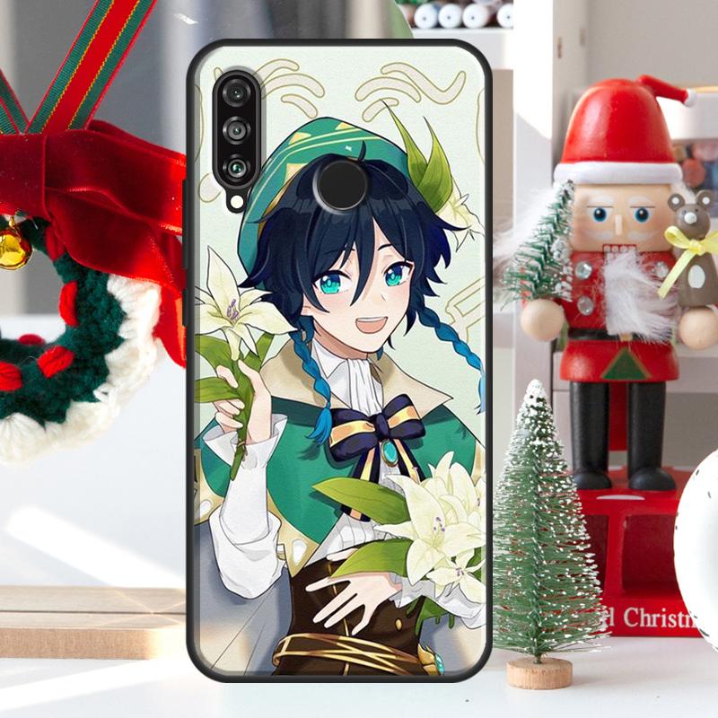 

Genshin Impact Venti For Huawei Nova 5T 9 10 SE 7i 8i 11i 12i Y73 Y72 Y61 Y91 Y60 Y70 Y90 P20 P40 P30 Lite Case Huawei Nova Y60