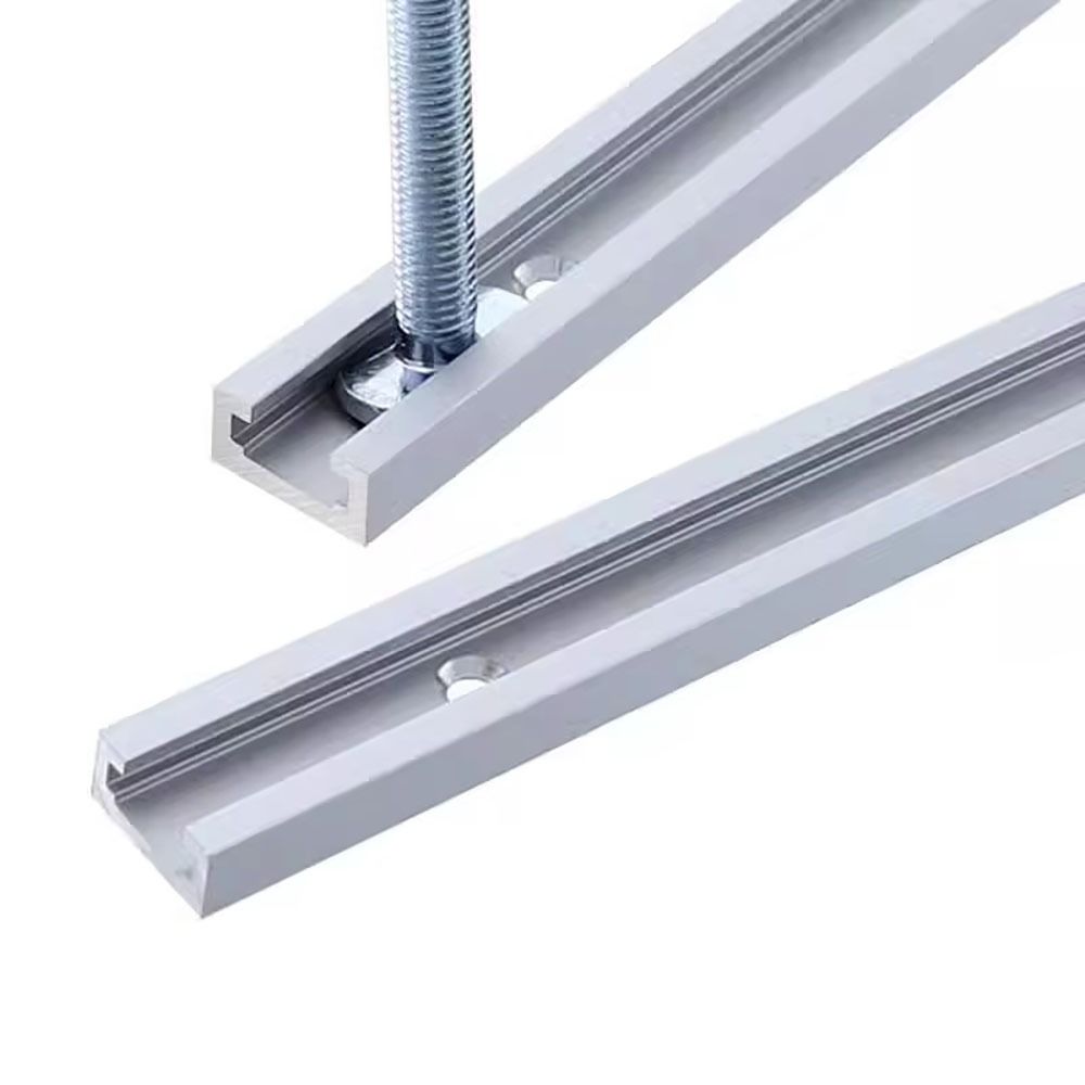 1Pcs T Slider Fixture Slot Slide T-Track Slide Guide Rail Woodworking Bench T Slot T-Slot Track