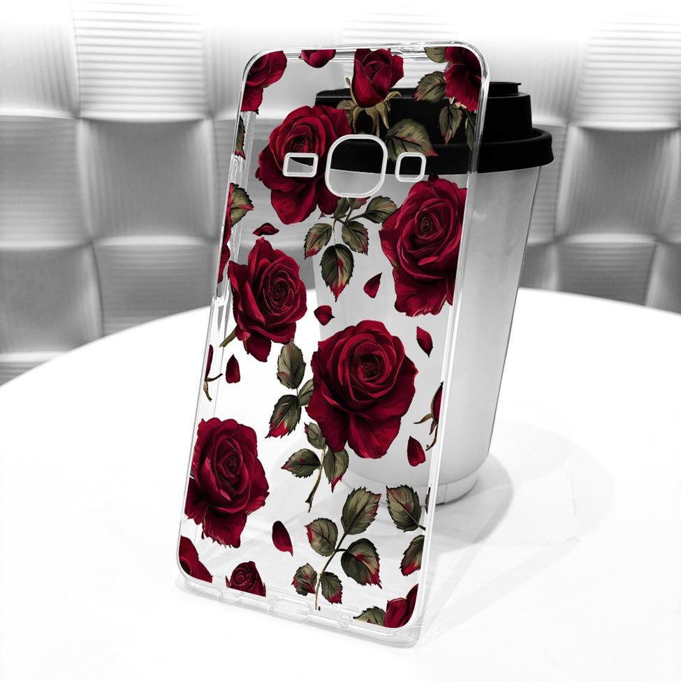 Clear For Samsung J1 2016 Case Cover Cute Cat Fashion Butterfly Funny Painted Casing For Samsung Galaxy J1 2016 SM-J120F