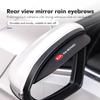 For KIA 2pcs Car Rain Eyebrow Rearview Mirror Visor Shade Rain Cover Rear View Accessories Cerato Proceed Stonic Picanto Sorento