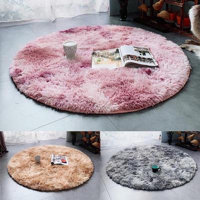 Area Rug Kids Room Shaggy Floor Mats Fluffy High Quanlity Popular For Living Room For Bedroom Home Decoration Round Long Plush Faux Fur Rugs  Jewelry