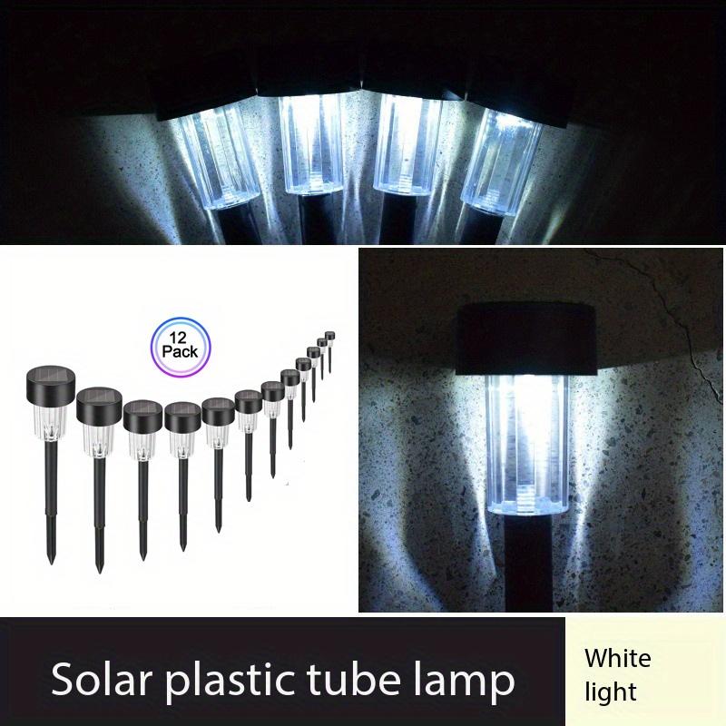 12pcs Led Solar Pathway Lights Waterproof Outdoor Solar Lamp for Garden Landscape Lighting Walkway Decoration Light Dropshipping