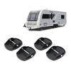 4pcs Easy Installation Caravan Jack Pads Support Adapter Jacking Lift Pad  For Campervan
