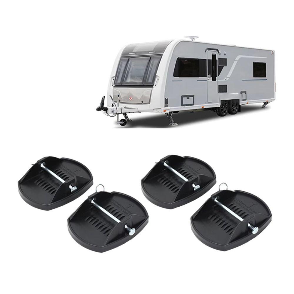 4pcs Easy Installation Caravan Jack Pads Support Adapter Jacking Lift Pad For Campervan