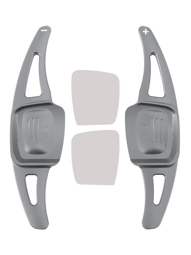 Steering Wheel Paddle Shifter Extension For VW Golf 8 Tiguan Aluminium Grey