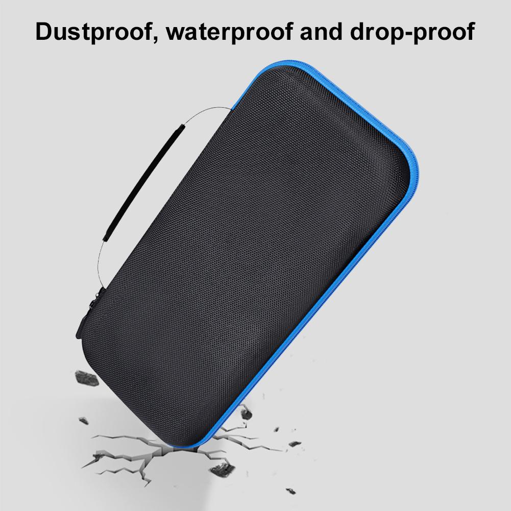 Game Console Carrying Case with 24 Game Card Slots Hard Protective Carry Case Large Capacity Console Protective Handbag for NS2