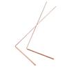 Roisin Copper Dowsing Rods, Pure Copper, 2-Piece Divination Rod - For Divination Water, Treasure (A), Durable and Easy to Use Gold
