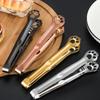 Food Tong Comfortable Grip Cat Paw Stainless Steel Portable Handheld Bread Clamp  BBQ Cooking Clip Kitchen Gadget