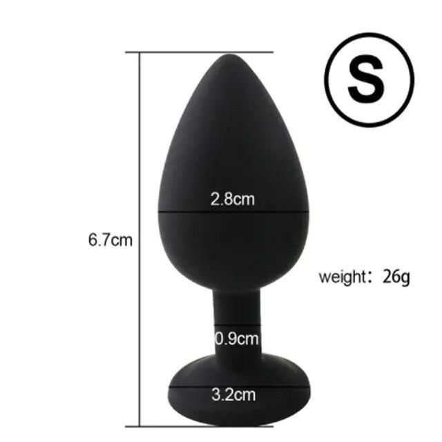Prostate Massager Anal Butt Plug Anus Expandable Bdsm Bondage Sex Buttplug Erotic Accessories Bullet Vibrator Sex Toys For Woman