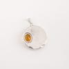 Citrine Gemstone 925 Sterling Silver Jewelry Handmade Pendant 1.29'' For Women CP-39-3