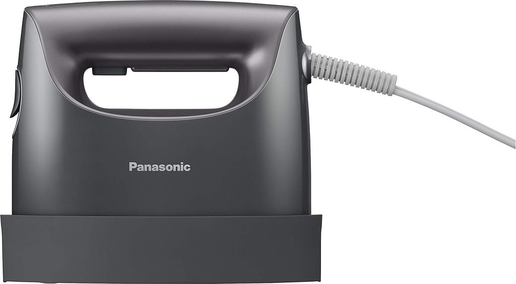Panasonic Clothing Steamer Steam Iron Large Capacity Steam Model Rise In 23 Seconds Dark Gray 360° NI-FS760-H