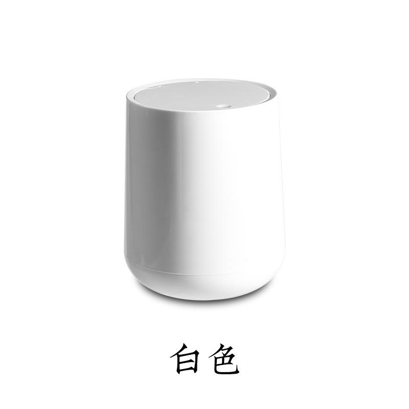 Desktop Mini Small Trash Can Household Creative Lid Sorting Trash Can Living Room Press Type Cute Table Basket