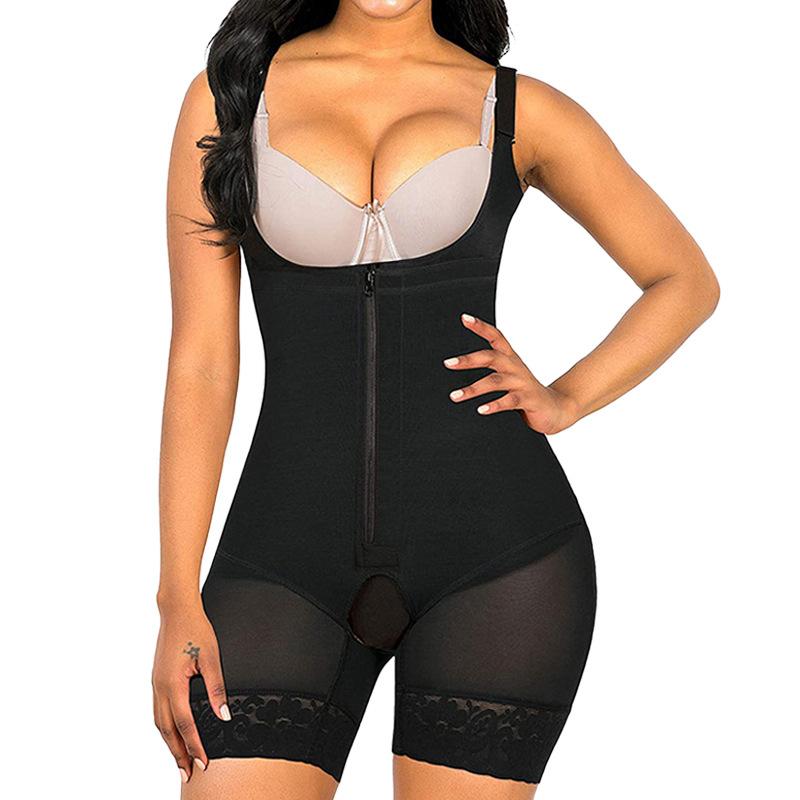 Women Plus Size One Piece Body Shaper Tummy Control Butt Lifting Slimming Shapewear
