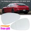 Rearview Mirror Glass Lens For PORSCHE PANAMERA 970 2010 2011 2012 2013 2014-2016 Heated Side Mirror Glass Lens Car Accessories