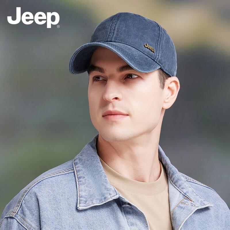 Jeep Cappellino da Baseball da Uomo Quattro Stagioni Outdoor Trendy Vintage Cappello con Visiera Anatra Unisex Cappello da Sole