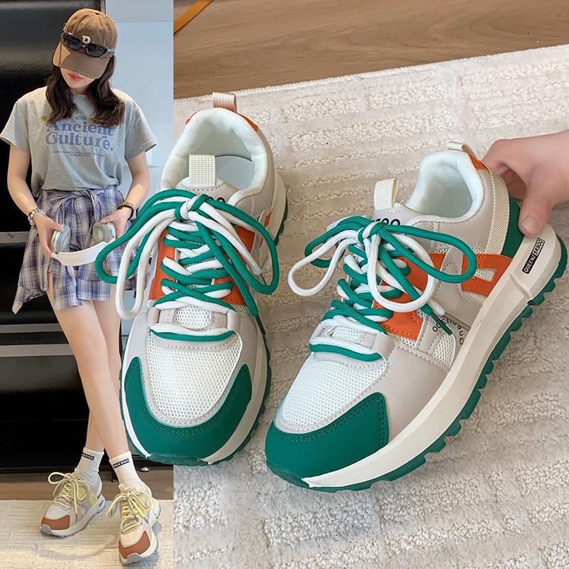 Sneakers women's summer 2025 new super fire versatile non-slip casual women's shoes soft sole lightweight running white shoes