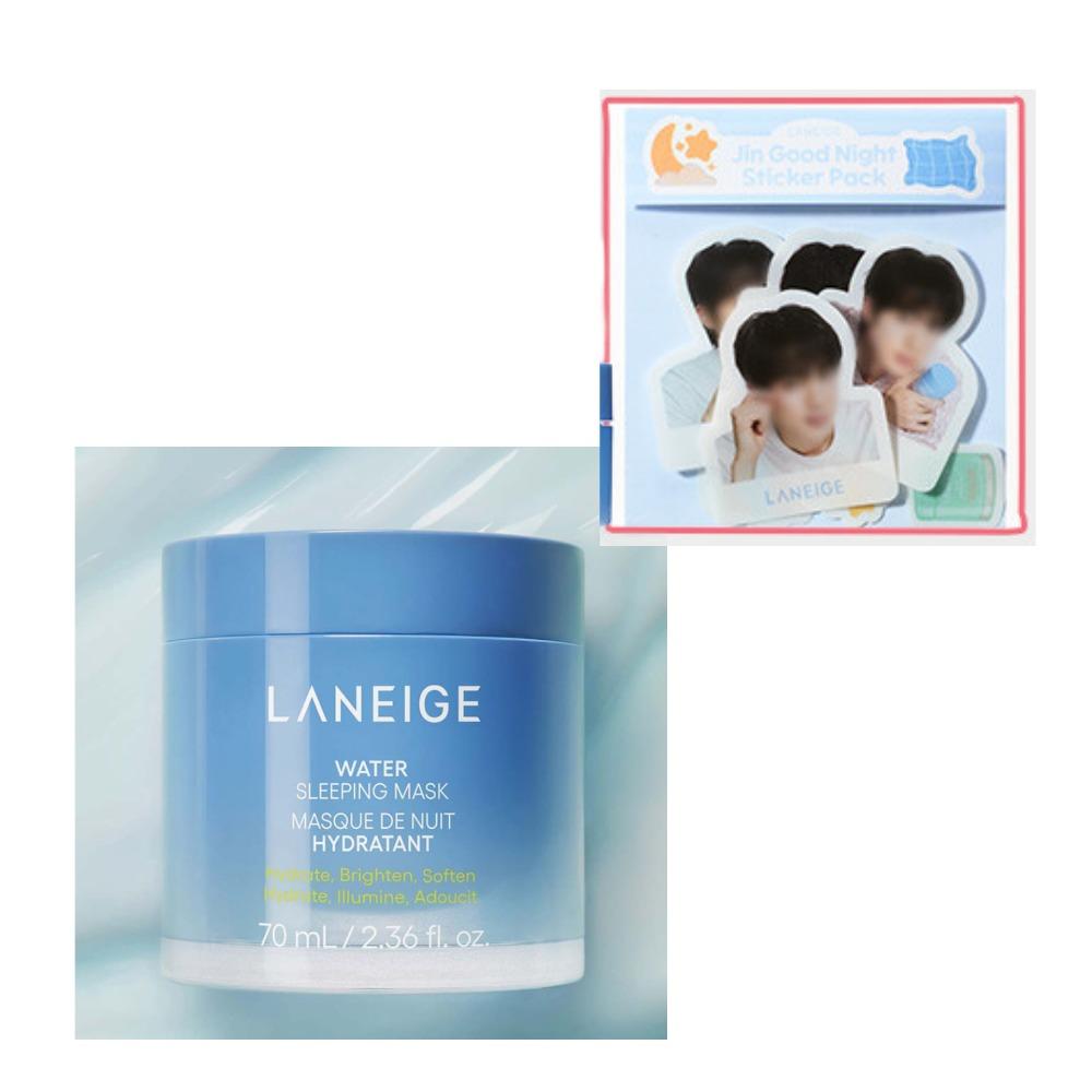 Sleeping Mask & Travel Kit with BTS JIN Special Gift – Sticker Pack or Mini Photobook