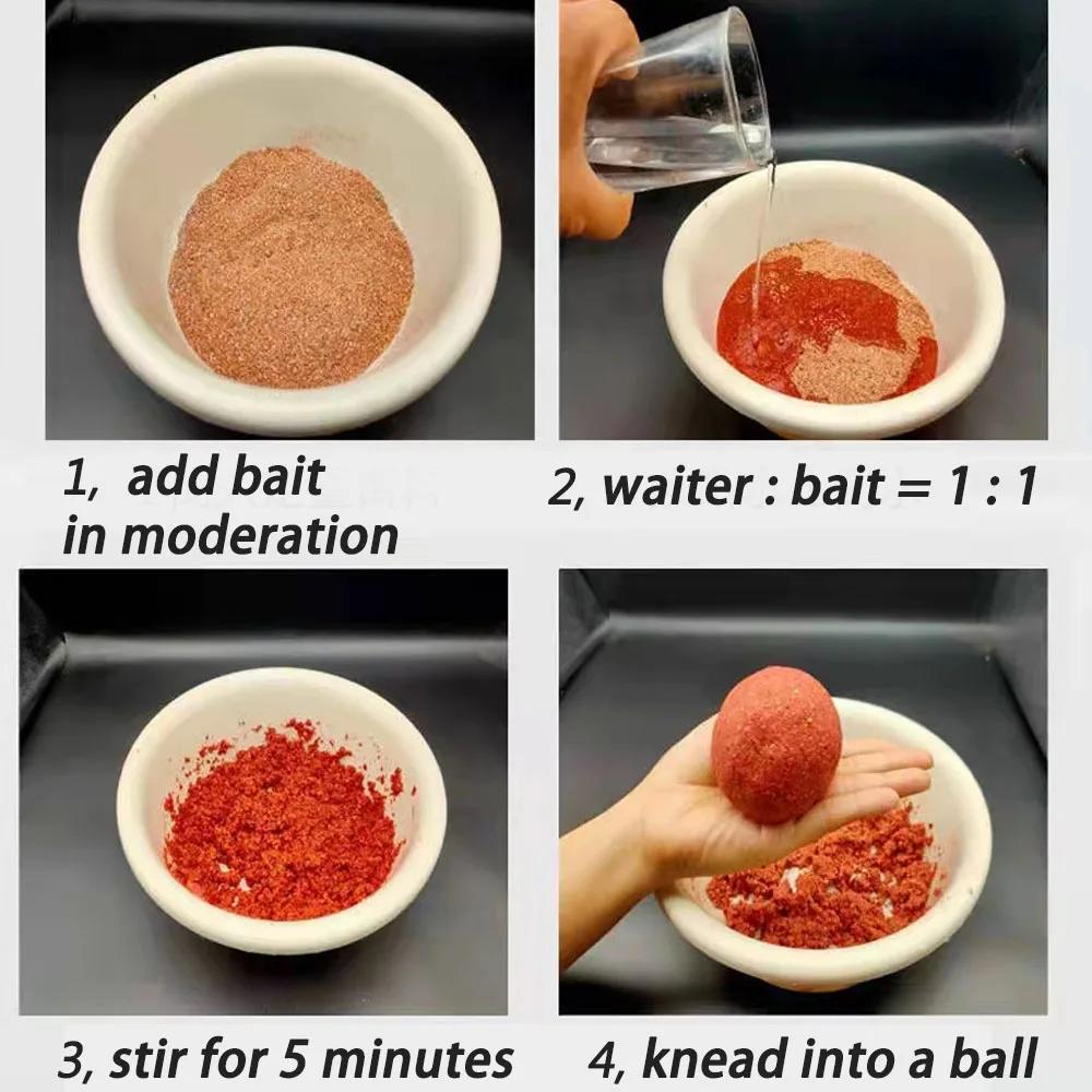 NEW Natural Bait Processed Fishing Food Strong Flavor Groundbait Attractant Additive Scent Feed for Carp Crucian Catfish