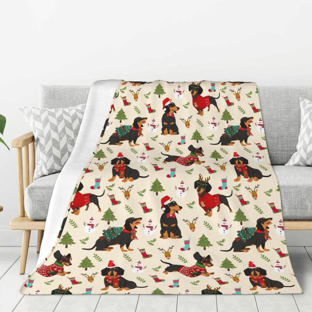 Bohemian Elephant Pattern Digital-printed Polyester Bedroom Velvet Flannel Soft Sofa Cover Blanket Fleece Soft Blankets for Beds