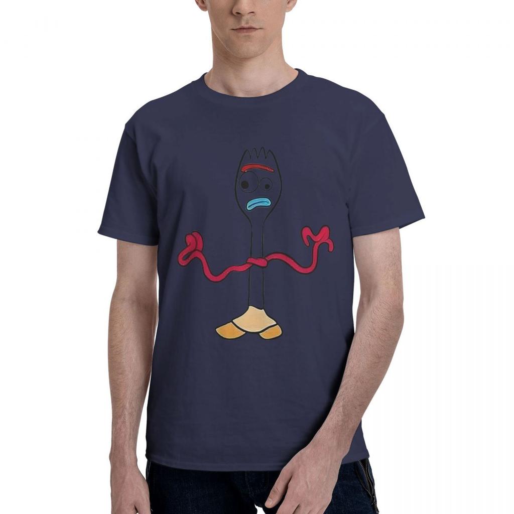 Toye Storey 4 Forky 100 Cotton Casual Breathable Confortable Cute Funny TShirt For Men Mens Wear