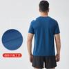 Men's Summer Sports T-shirt Casual Crew Neck Fitness Breathable Quick-dry Outdoor Running Short Sleeve Shirt