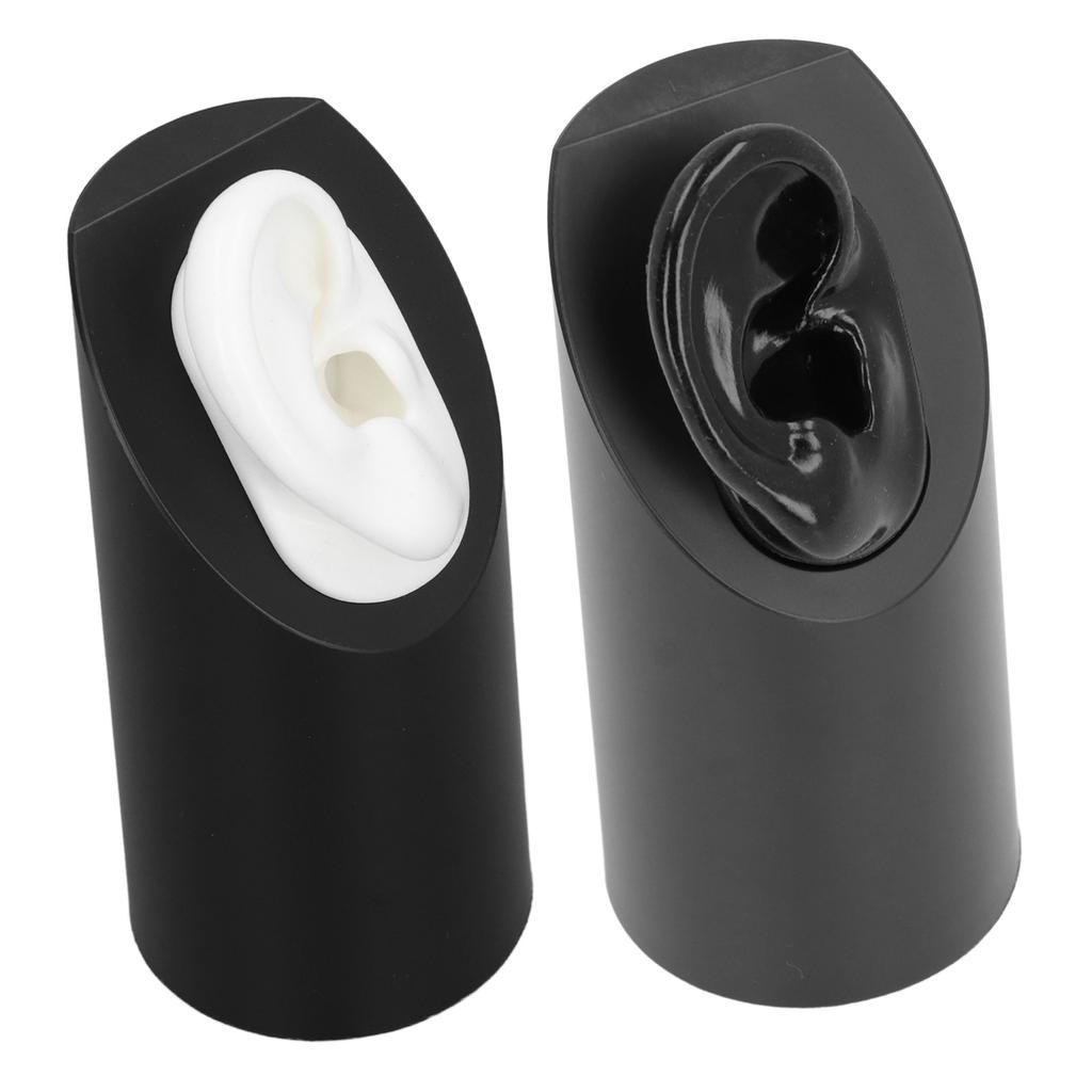 Soft Silicone Flexible Model Body Part Displays Human Right Ear Model Simulation for Ear Jewelry Dis