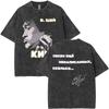 Prané Vintage Viktor Tsoi Hvězda jménem Slunce Grafická trička Pánská Dámská Ležérní Nadměrná Streetwear Klasický Ruský Rock