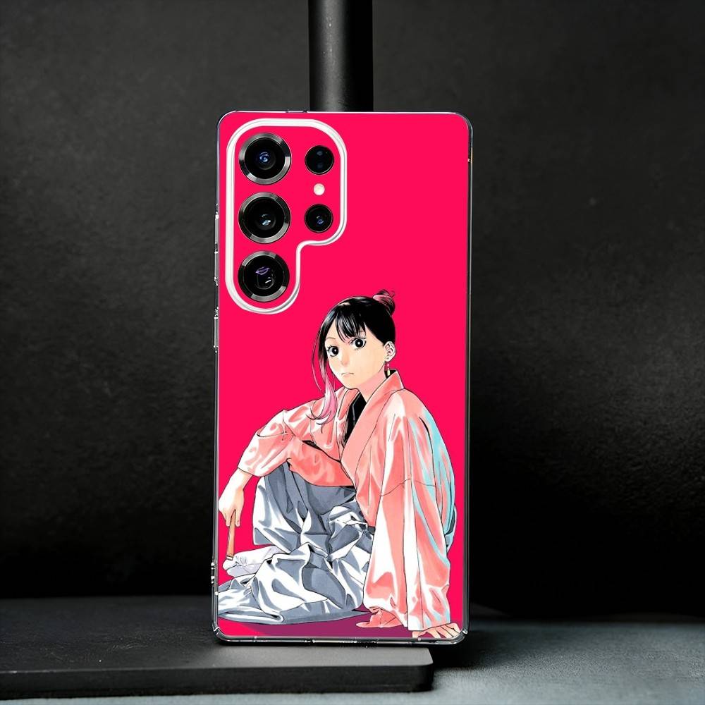 

A-Akane-B-Banashi Phone Case For Samsung S25,S24,S21,S22,S23,S30,Ultra,S20,Plus,Fe,Note,10,9,5G Transparent Cover Samsung S10plus