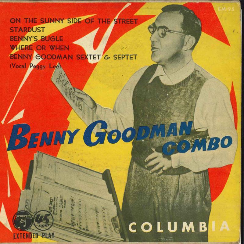 

7-дюймовая пластинка ПЕГГИ ЛИ - Benny Goodman Combos EM95 COLUMBIA Япония Поп Б/У