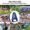 Portable Outdoor Camping Shower Pop Up Privacy Tent Shower Tent Waterproof Changing Room Shelter for Camping Hiking Beach Toilet Tent Shower Bathroom