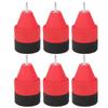 6pcs 6.2mm EVA Sponge Arrowheads Broadheads Tips for Archery Hunting/CS Activities