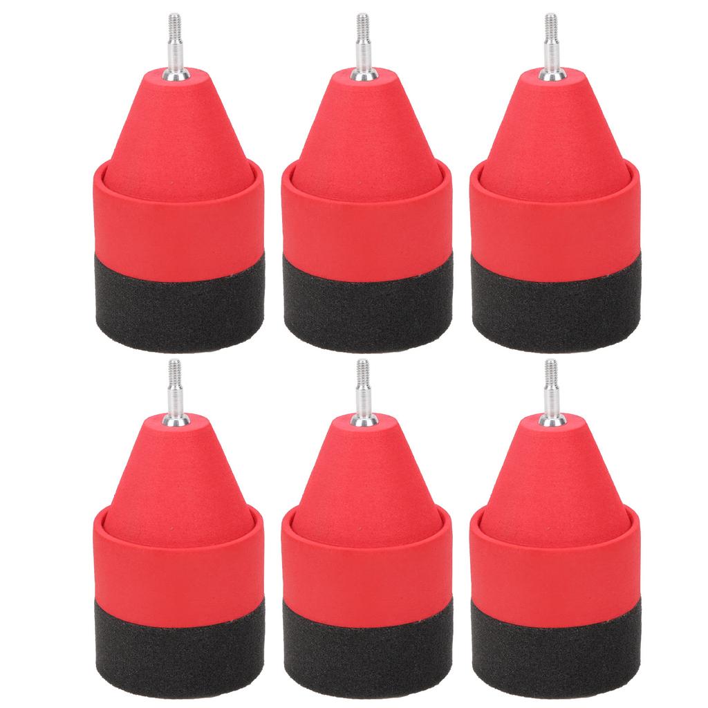 6pcs 6.2mm EVA Sponge Arrowheads Broadheads Tips for Archery Hunting/CS Activities