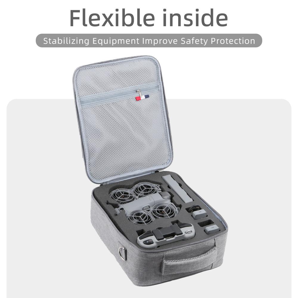 Shoulder Storage Bag For DJI Neo 2 Nylon Portable Carrying Case Travel Outdoors Handbag For DJI Neo 2 Drones Accessories