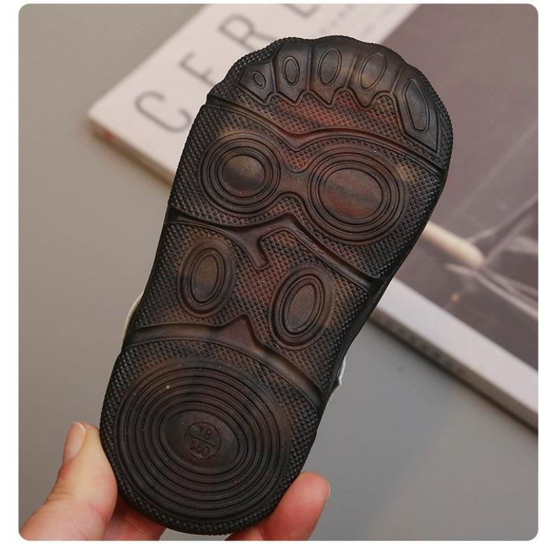 Summer Boys Closed Toe Sandals Anti-Kick Soft Sole Non Slip Toddler Beach Walking Shoes