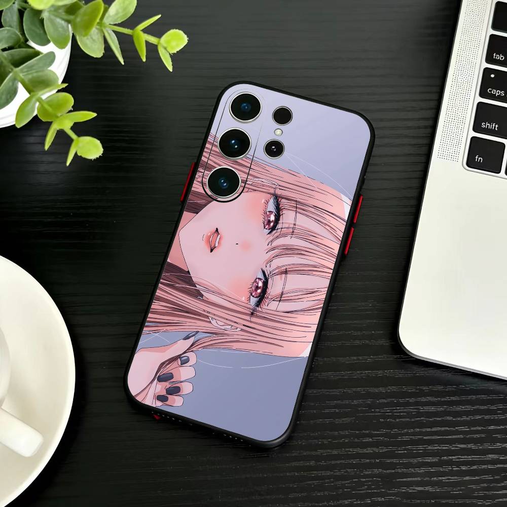 H-Darling Marin Kitagawa Bunte Silberne Handyhülle Für Samsung S26,S25,S24,S23,S22,S30,S21,Ultra,Plus,FE 5G Schwarze Weiche Hülle