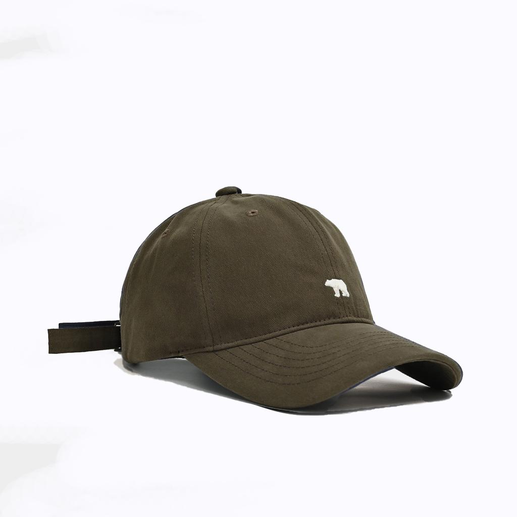 Unisex Cartoon Bear Embroidery Baseball Caps MenWomen Soft Cotton Hip Hop Snapback Caps UnisexSports Dad Trucker Sun Visor Hat
