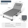 Portable Multifunctional Foldable Nap Bed for Office, Home, and Camping