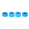 Aluminum Alloy RC Hex Mount Coupler Accessory Fit for ECX 2WD 1 10 RC Hobby CarBlue