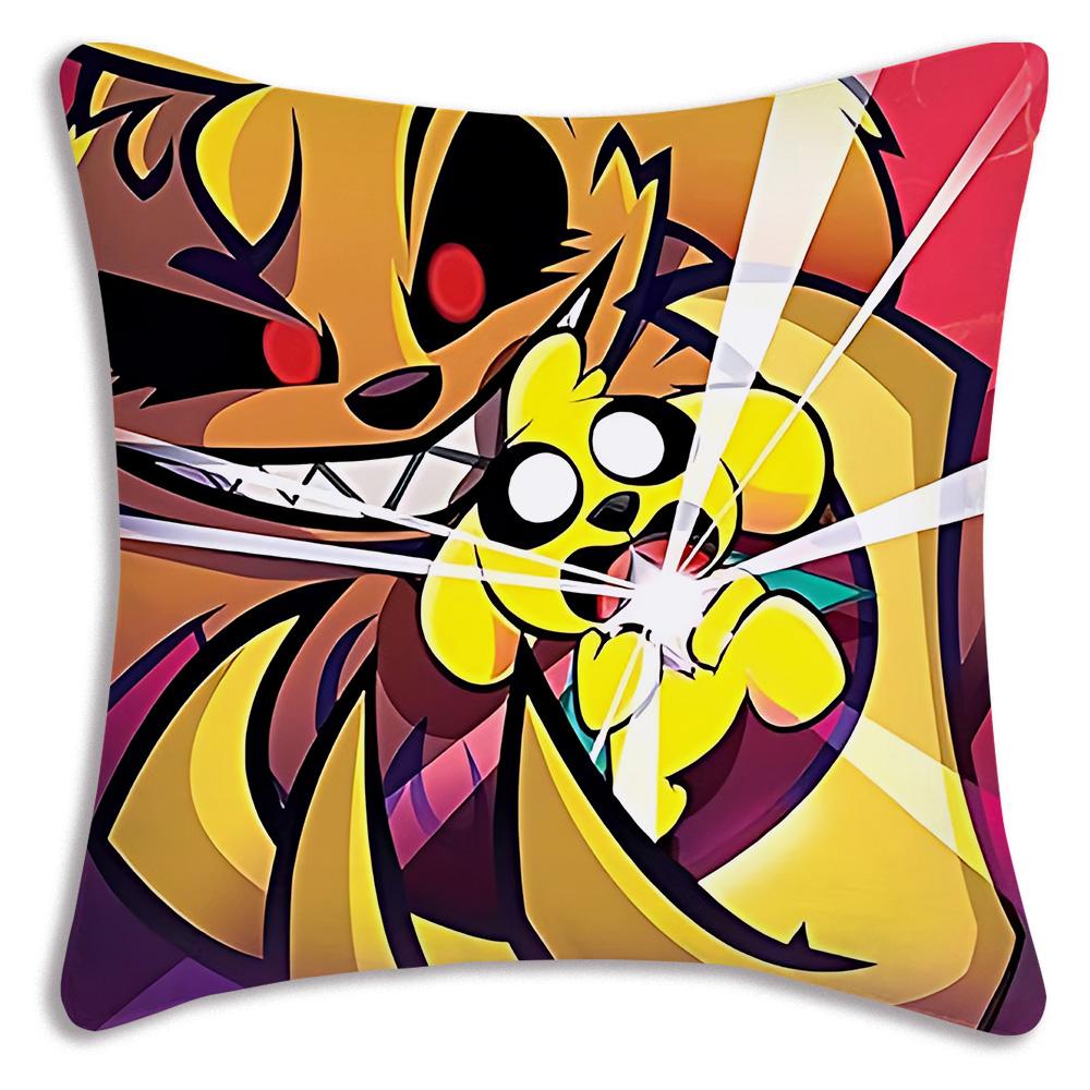 Anime For M-Mikecracks Pillow Covers Cartoon Sofa Decorative Home Double-sided Printing Short Plush Cute Cushion Cover