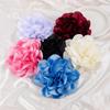 Ingemark 20CM Exaggerated Multilayer Satin Rose Flower Brooch for Women Wed Bridal Elegant Party Pin Jewelry Accessories Gift
