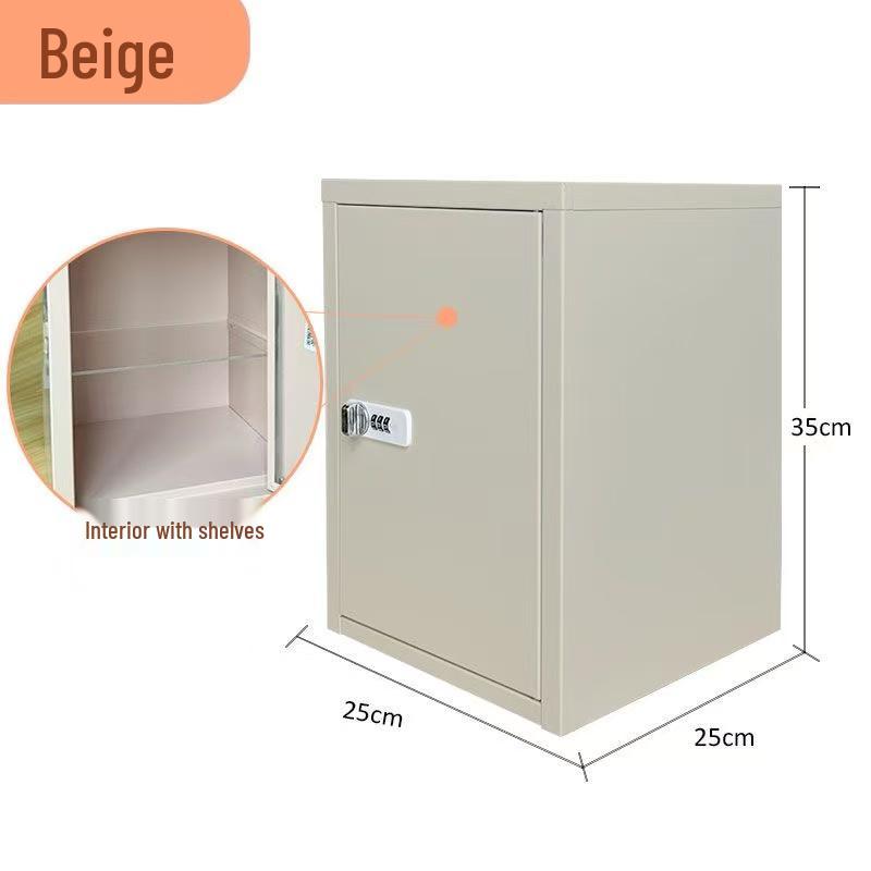 Lockable Steel Desktop File Organizer for Home or Office