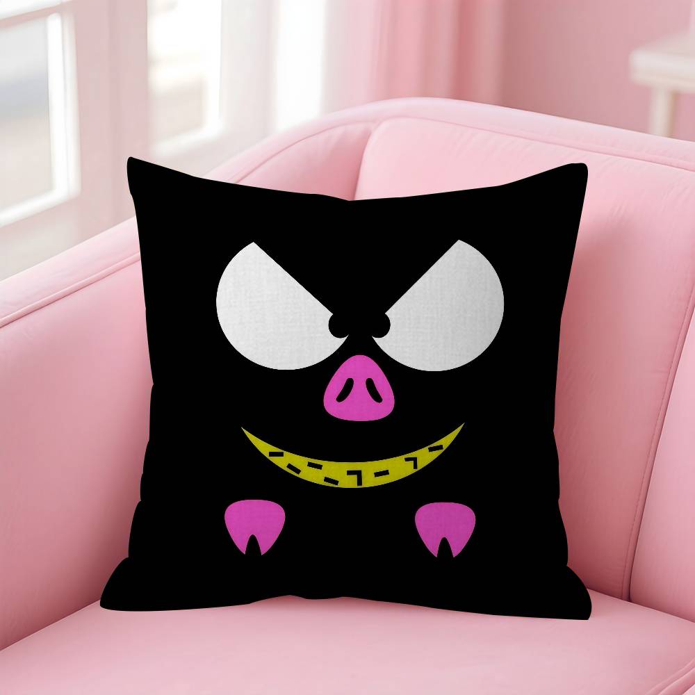 Anime Ranma 2 1 Vintage Cushion Cover Car Throw Pillow Case For Sofa Car Christmas Gift