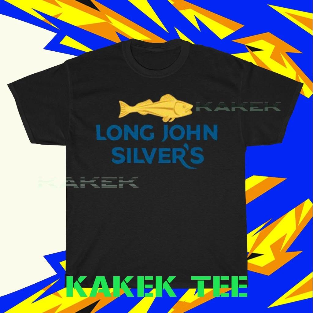 

Long John s Silver Restaurant Logo American T-Shirt Funny Size S to 5XL S